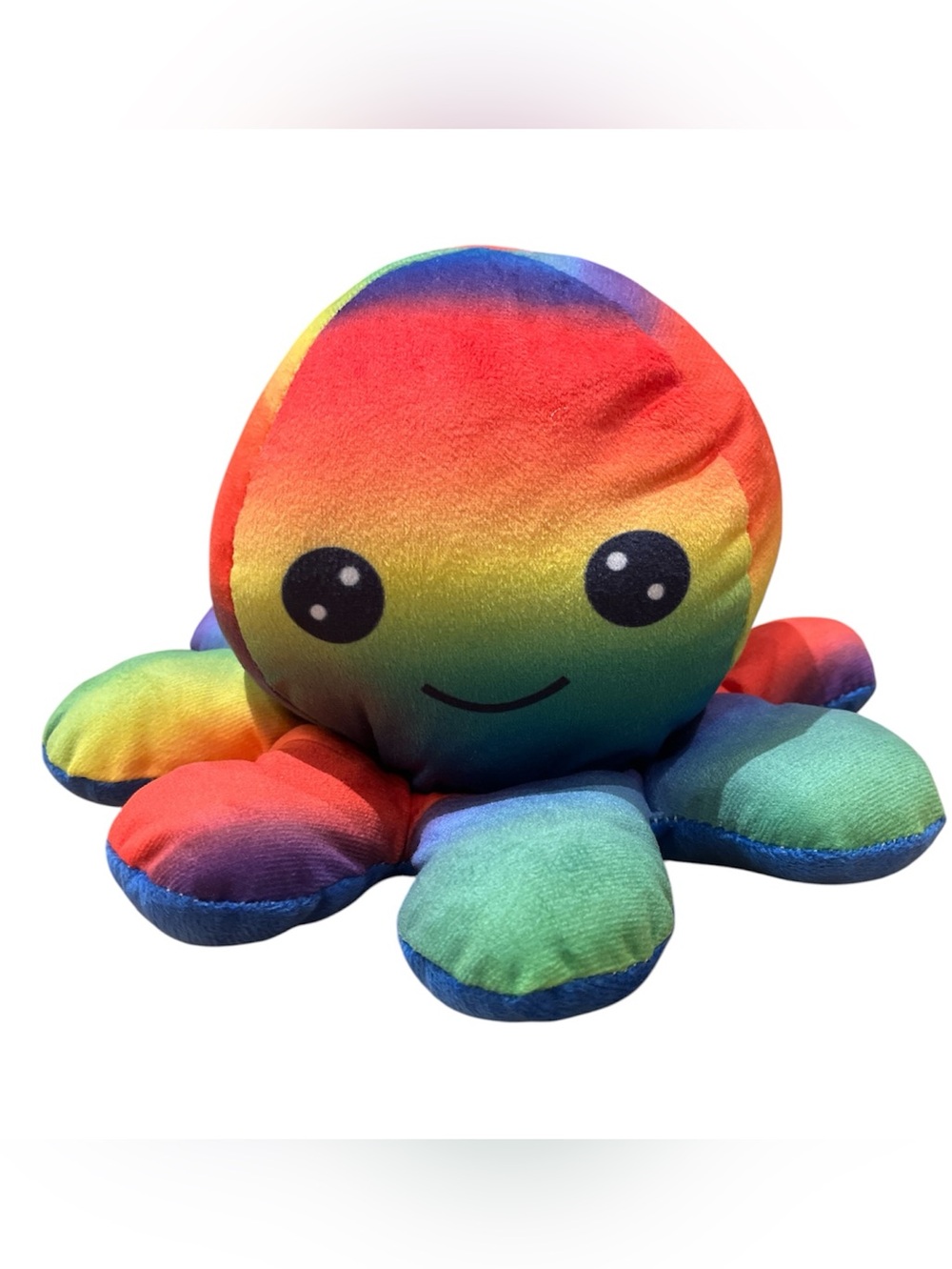 Goffa Toy Plush Rainbow Octopus Stuffed Toy - Colorful Comfort Plush